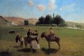 Paseo en burro en La Roche Guyon Camille Pissarro